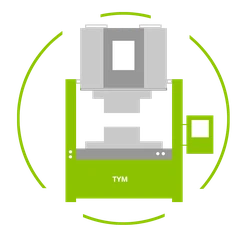 Egyedi fröccsöntő gép